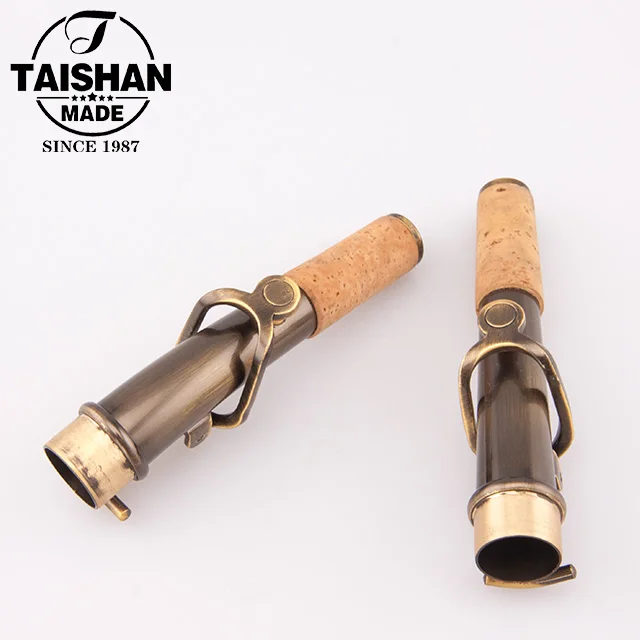 Straight Soprano Saxophone Professional Supplier Musical Instrument antique bronze sax