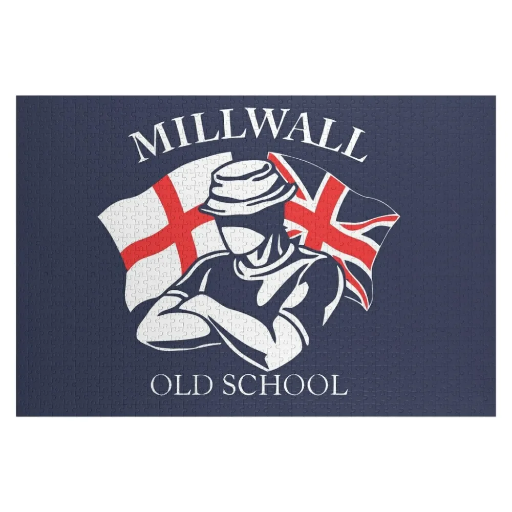 

Milwall Old School Jigsaw Puzzle Photo Personalized Gifts For Children Custom Wooden Name Anime Puzzle