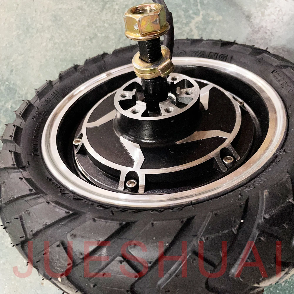 Description Picture 6 of itemJUESHUAI X700 X750 Electric Scooter 48V 52V 60V Motor Wheel with Tire Gearless BLDC 10inch 80/60-6 Off-Road/Road Tire 135 mm