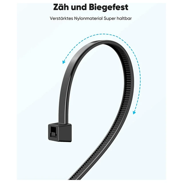 Fascette Cablaggio Per Elettricisti Stringicavo 135x2,5 Mm Nero Conf. 100 Pz | Leroy Merlin - Foto 5