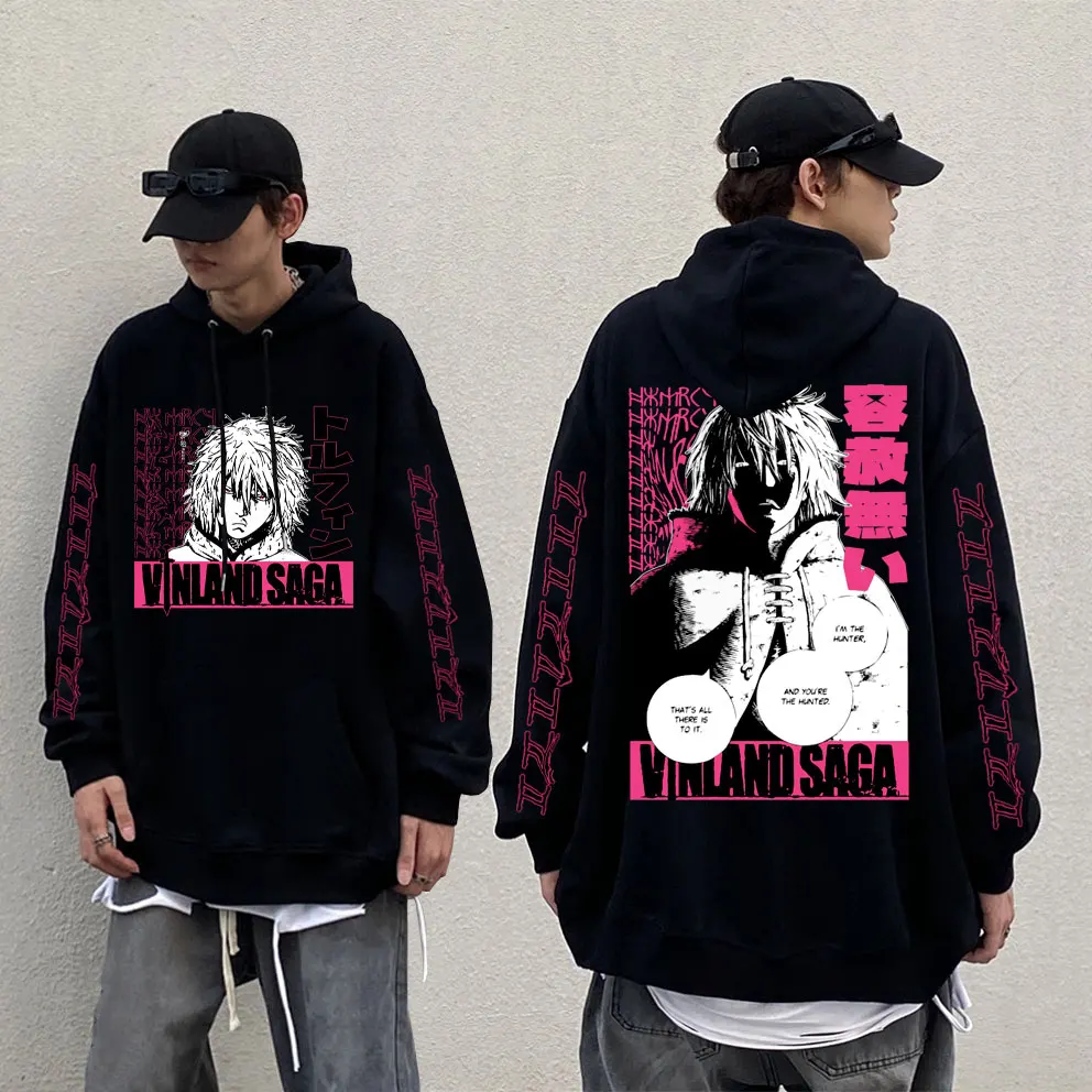 

Anime Vinland Saga Thorfinn Karlsefni Art Graphic Hoodie Men's Fashion Streetwear Men Women Manga Oversized Aesthetic Sweatshirt