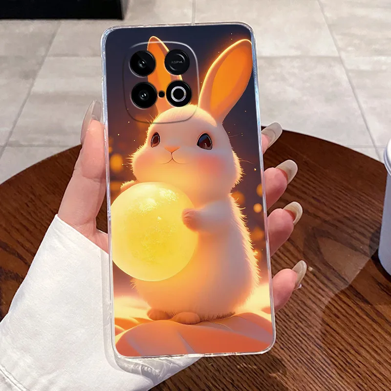Luxury Dragon Cute Transparent Silicone Phone Case - Stylish Back Cover