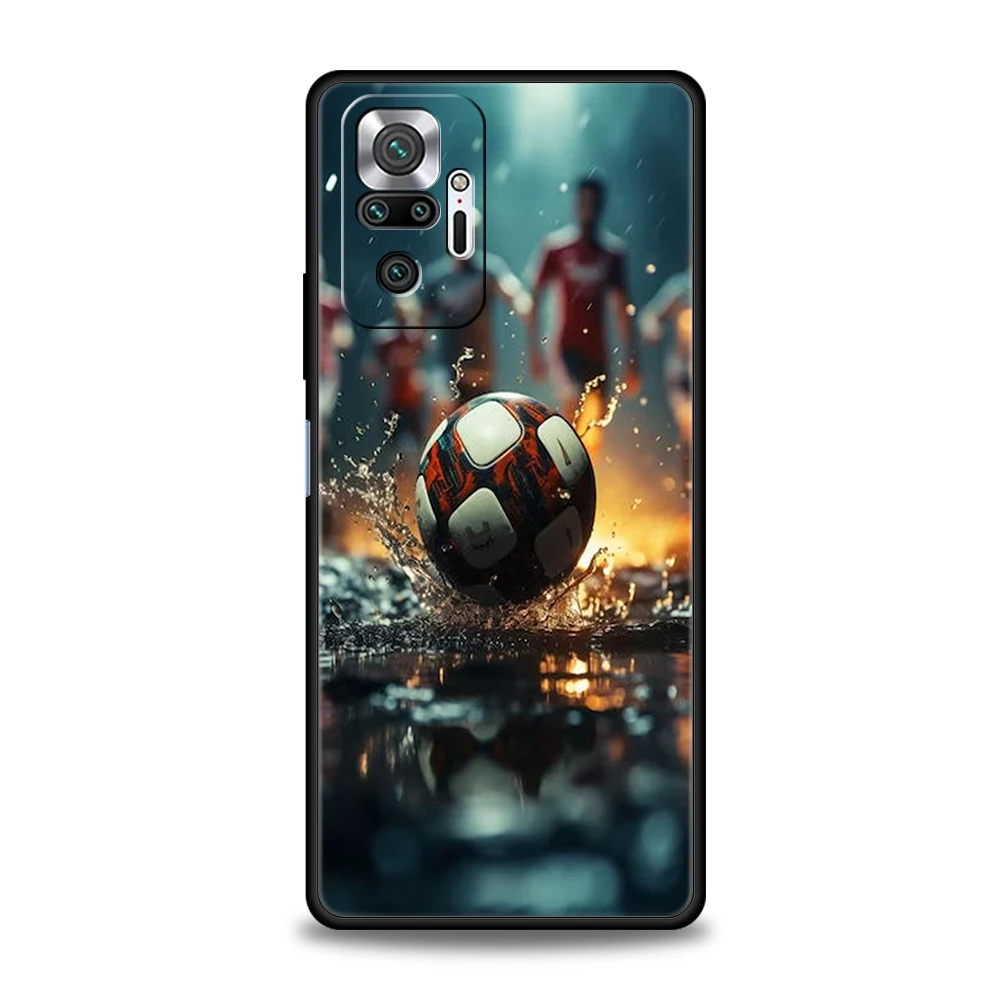 Football Soccer Themed Phone Case Cover - Soft Shell Protection