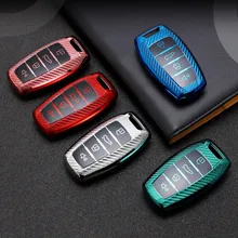 

For Haval New Great Wall Coupe H2 3 4 5 6 H7 H9 F5 F7 7x H2S M2 3 4 5 6 Carbon Fiber TPU Car Key Protective Shell Buckle Deling