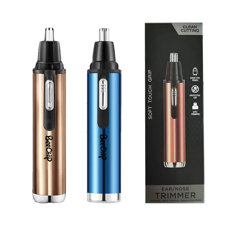 Nose Hair Trimmer Nose Hair Shaver Ear And Nose Trimmer Painless Battery Electric Men Shaver Men HairScissor