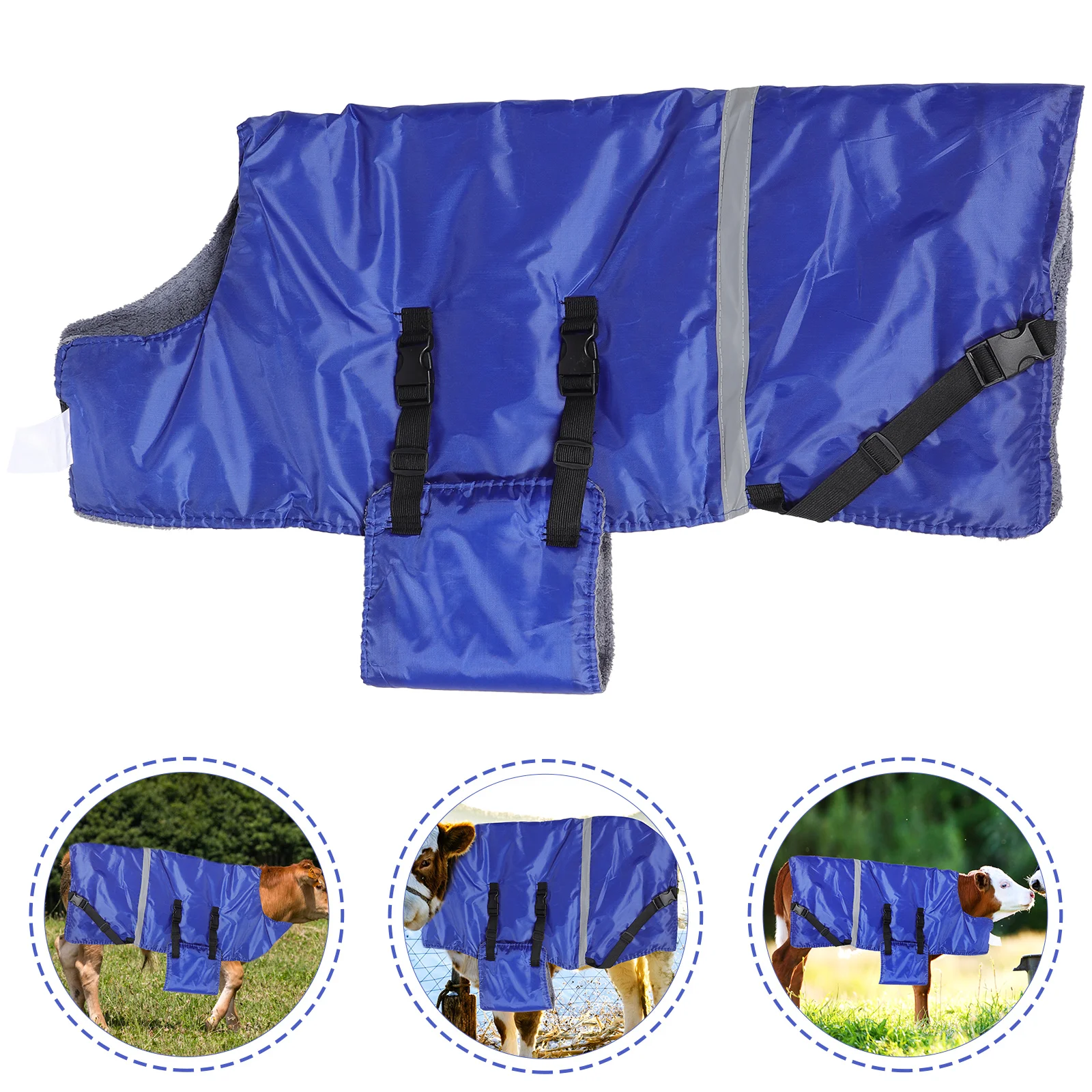 

Livestock Belly Protector Cow Calf Warm Clothing Cold Prevention Coat Winter Waterproof Jacket