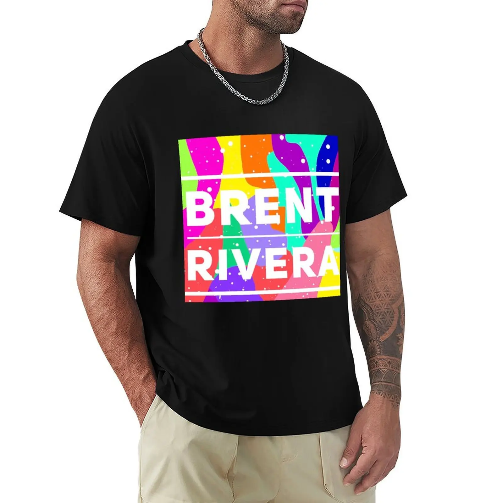 

Футболка Брента Ривера для мальчиков redbubble, спортивные рубашки, футболки с графическим рисунком, одежда для мужчин