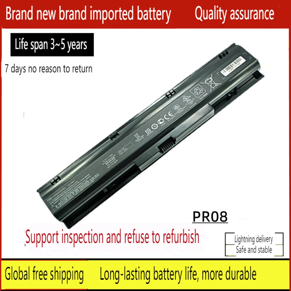 

New Laptop battery for HP PR08 633807-001 633734-421 633734-151 633734-141 ProBook 4730s 4740s