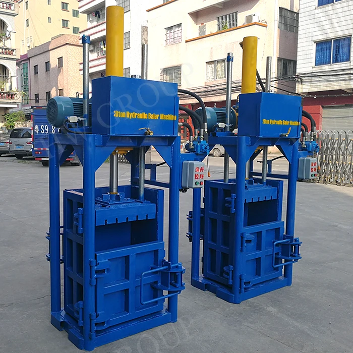 Plastic Metal Scrap Garbage Compressor Compactor Hydraulic Baler Machine
