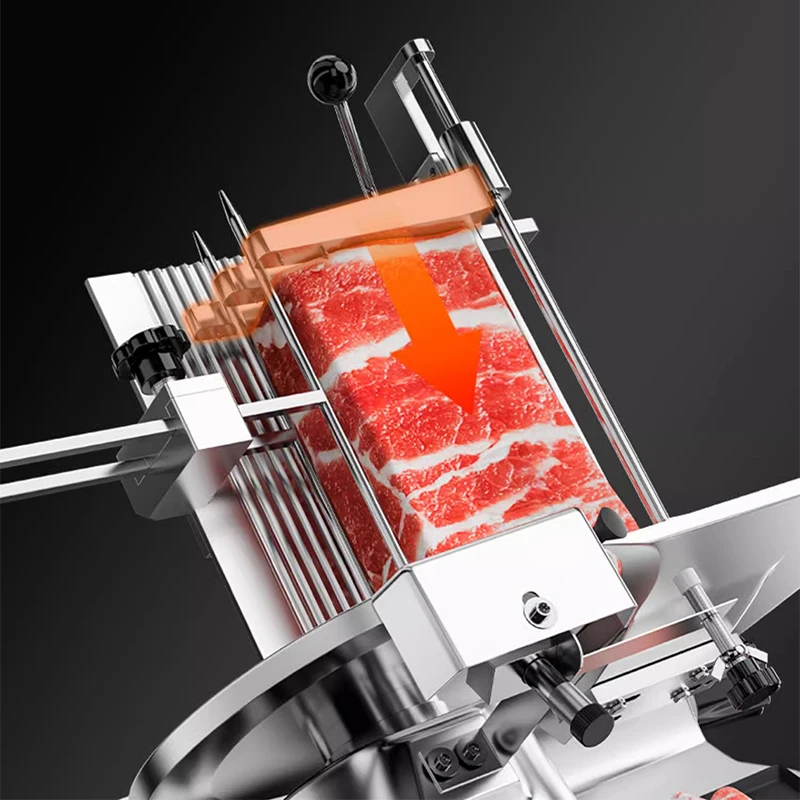 Fully automatic slicer commercial hot pot restaurant mutton roll slicer beef roll slicer meat cutter 5