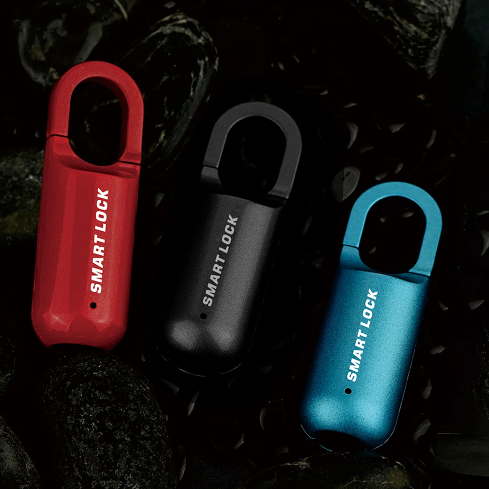 M01 Fingerprint Padlock USB Smart Cabinet Dormitory Anti Theft Zinc Alloy Lock