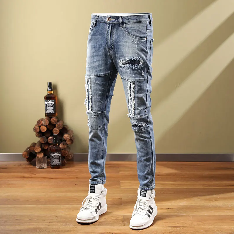 Рисунок 2 - Джинсы мужские в стиле ретро