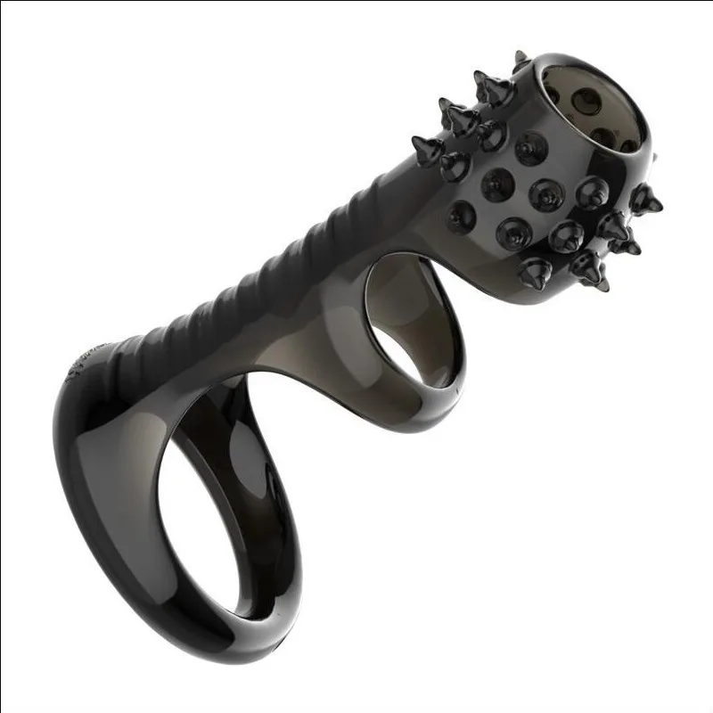 Reusable Silico Penis Rings Sex​ Toys for Man Delay Ejaculation Stronger Erection Adult Supplies Linen Nozzle Cock Ring Sex Shop