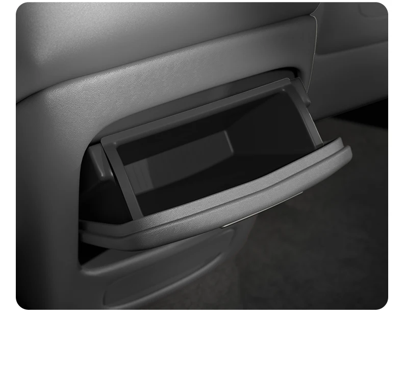For ZEEKR 7X Rear air outlet storage box Silicone storage box at the back of the