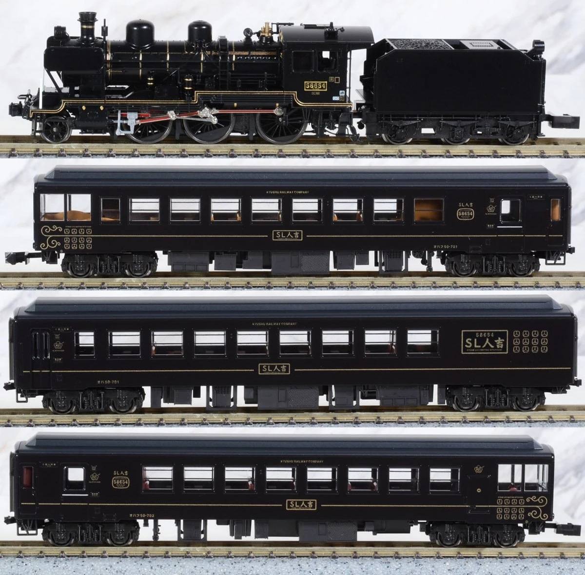 KATO Train Model 10-1727/10-1728/2028-2 N Scale 1/160 SL Steam 