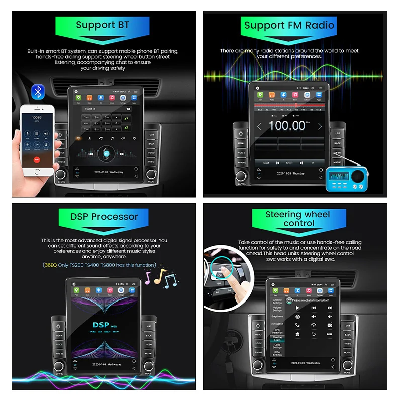 Android 11 Carplay 4G LTE For Tesla Vertical Car Radio Video Stereo For  Renault Logan Sandero Duster Dacia Multimedia Player GPS - AliExpress