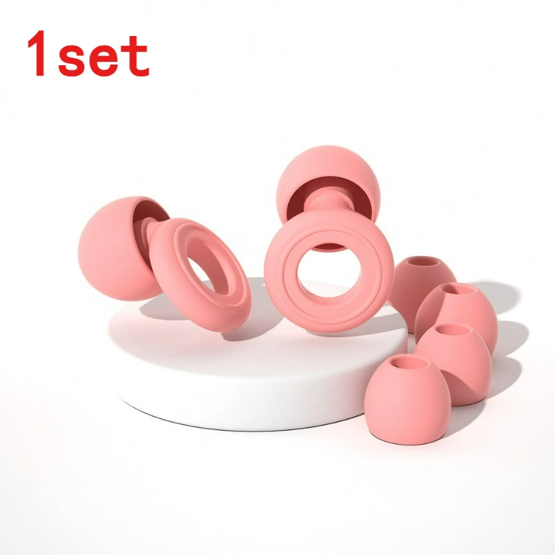 Tappi per Orecchie con Cancellazione del Rumore per Dormire, Protezione dell'Udito per Bambini, Impermeabili per Nuoto, in Silicone, Modello 2026