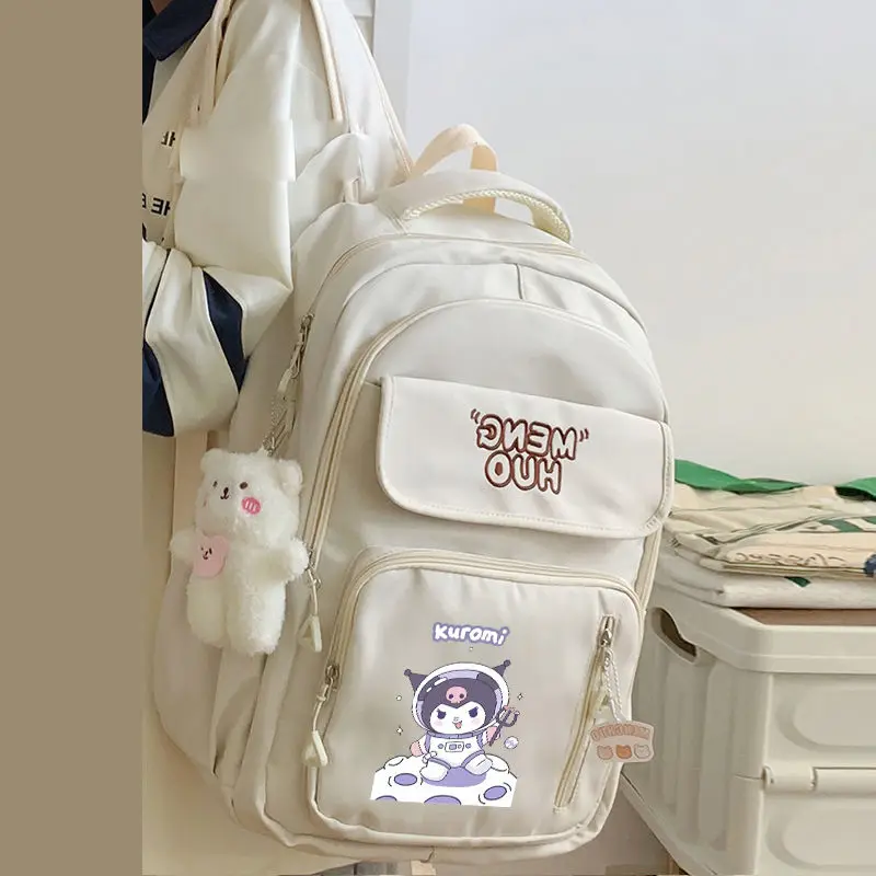 

Sanrio Cinnamoroll Babycinnamoroll Clow M школьный ранец для студентов, новинка, вместительный мужской рюкзак