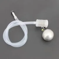 SS Ball Float & 80cm Silicone Dip Tube and Filter Kit Floating Beer Keg Liquid  with Filter Ball Stainless and  Keg Gas Short 2