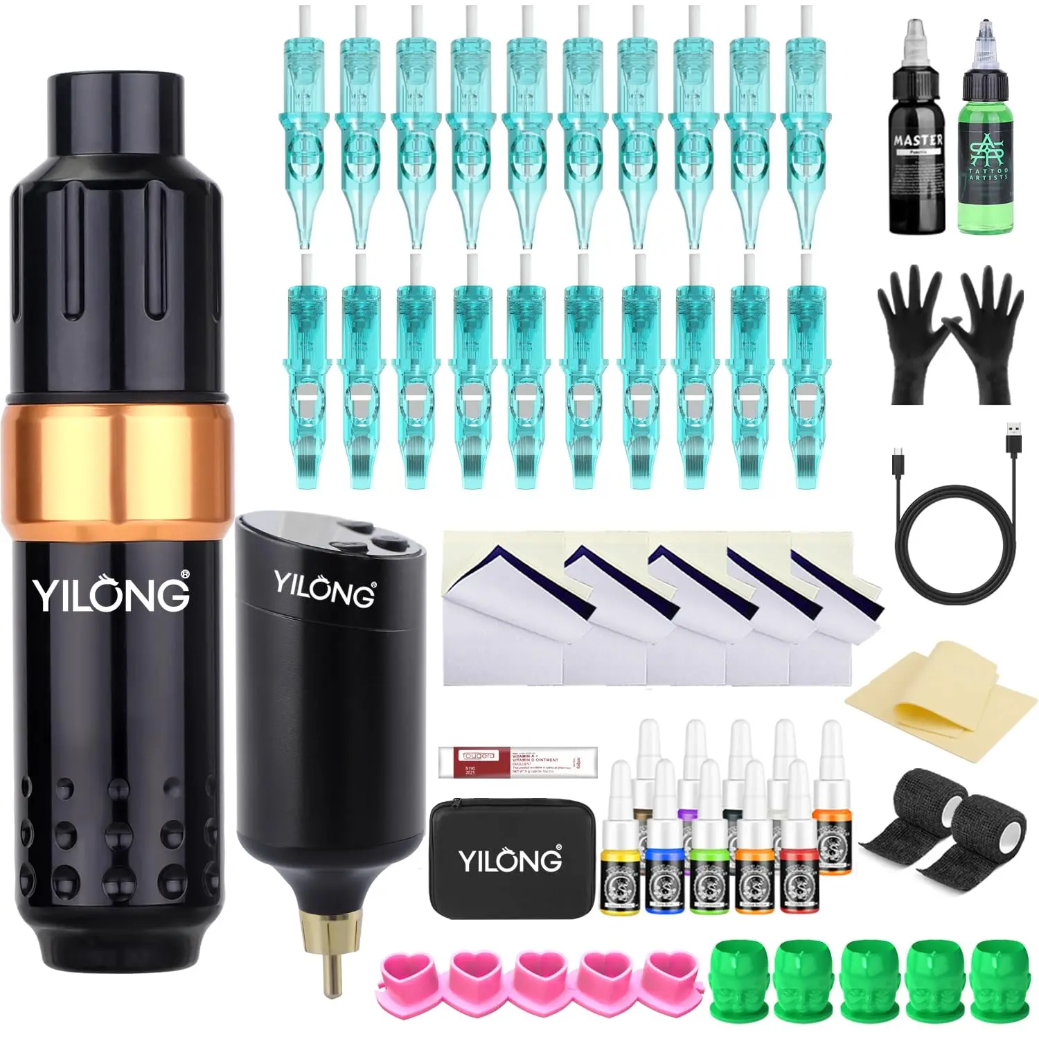 Complete Rotary Tattoo Machine Kit for Beginners