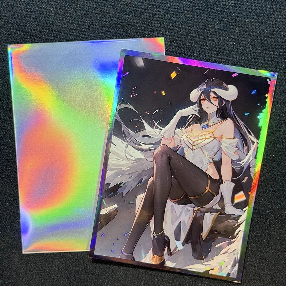60PCS Foil Card Sleeves Anime Albedo Holographic Trading Card Protector Shield Outer Cover MTG/OPCG 67x92mm - AliExpress 26 60PCS Foil Card Sleeves Anime Albedo Holographic Trading Card Protector Shield Outer Cover MTG/OPCG 67x92mm - AliExpress 26