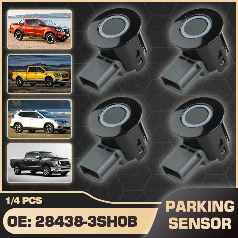 1/4PCS PDC Parking Sensor For Mercedes-Benz X-Class Nissan Navara Nissan NP300 Rogue Titan X-Trail Renault Alaskan