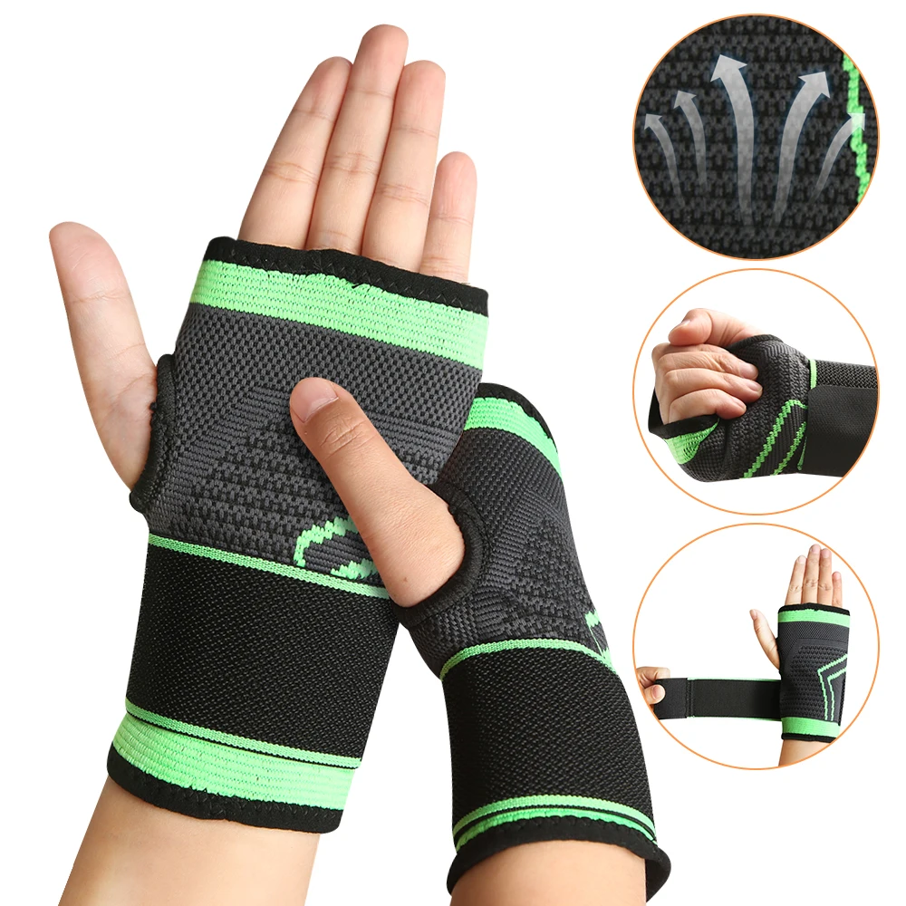 Wrist Bandage Sports Wrist Palm Protector Gym Fitness Training