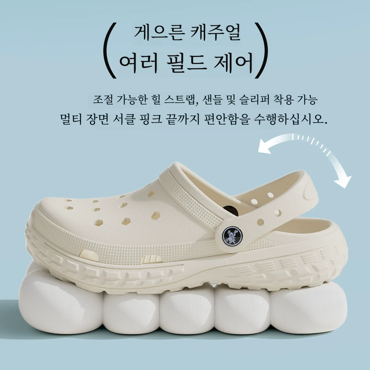 드라이버 특정 남성 여름 2024 새로운 미끄럼 방지 탈취제 비치 슬리퍼 운전 구멍 신발 겉옷