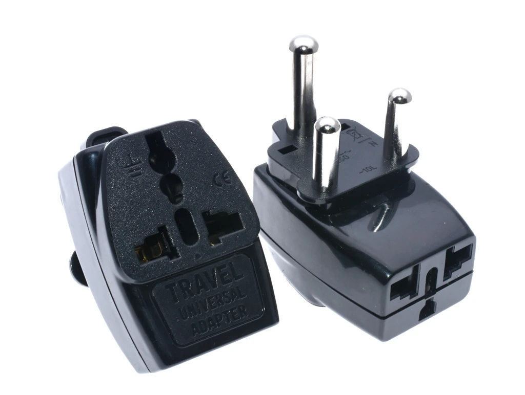 SouthAfricaBotswanaPowerPlugAdapter3in1USAGroundedConnection