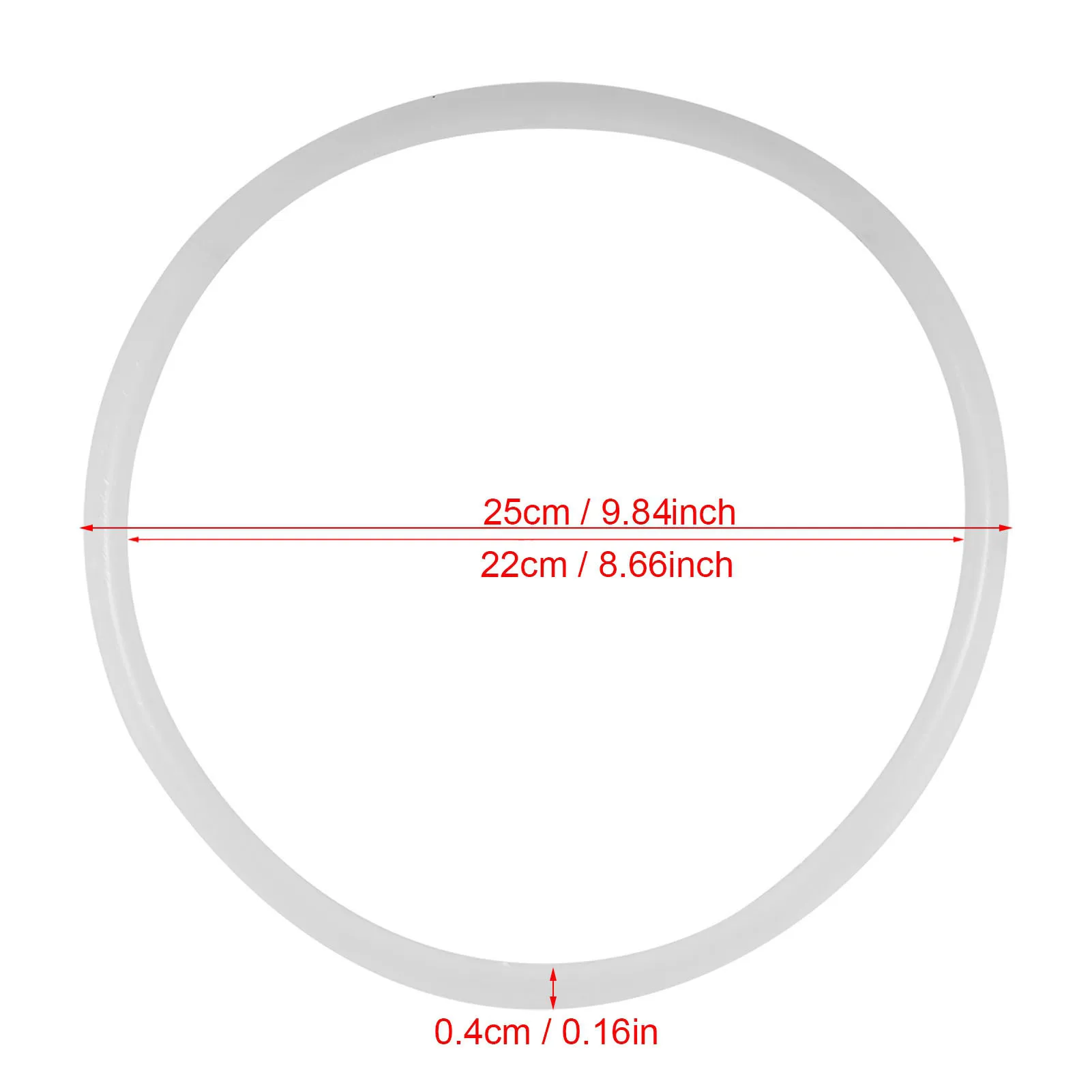 Pressure Cooker Replacement Silicone Gasket Sealing Ring 22/24/26/32cm