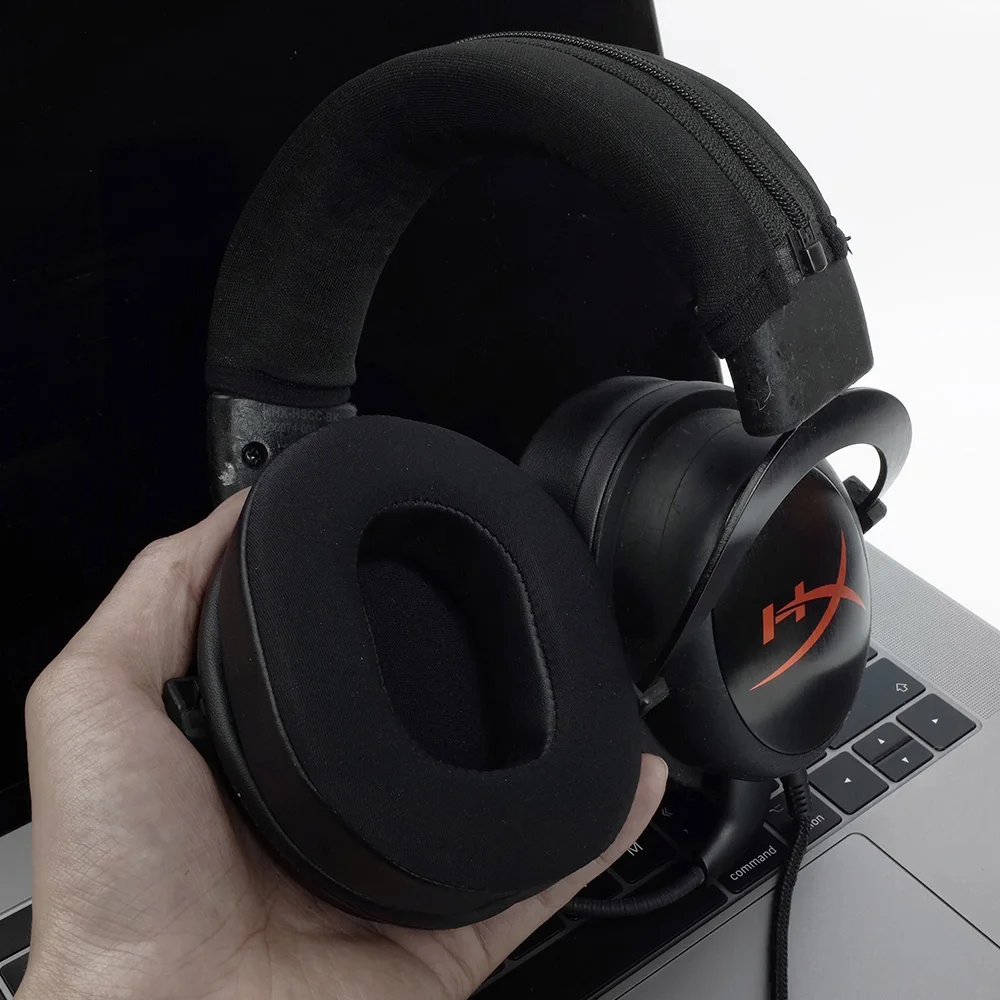 Replacement Foam Ear Pads for HyperX Cloud 123 Alpha, II,III,Stinger,Silver,Core,X,S,Pro Headphones memory foam Earpads Protein
