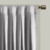 Pleat Curtain Panel with Tieback - Single Panel for Window Décor 2