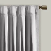 Pleat Curtain Panel with Tieback - Single Panel for Window Décor 2