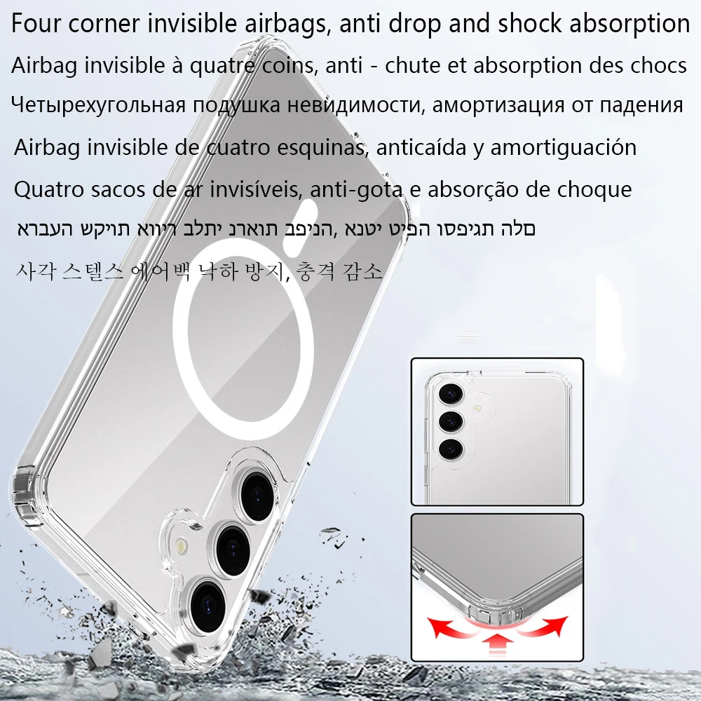 Official Original Magnet Clear Case with MagSafe Compatibility