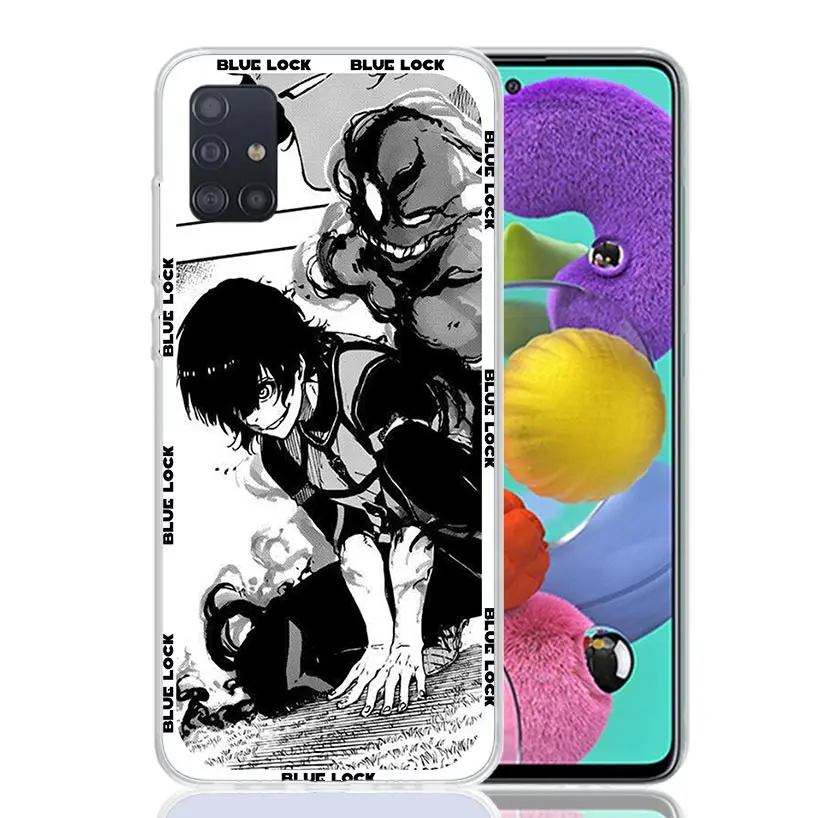 Blue Lock Anime-Themed Phone Case - Vibrant Design for Samsung Galaxy Devices