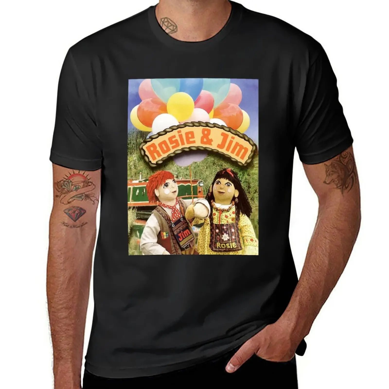

New Rosie and jim Classic T-Shirt vintage clothes custom t shirts design your own mens graphic t-shirts hip hop