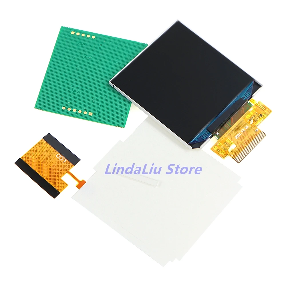 Kit de Painel Lcd para Gameboy Color Alto Brilho Tela de Retroiluminação Gbc V5.0 Gbc 2.45 Ips Conjunto - Image 2