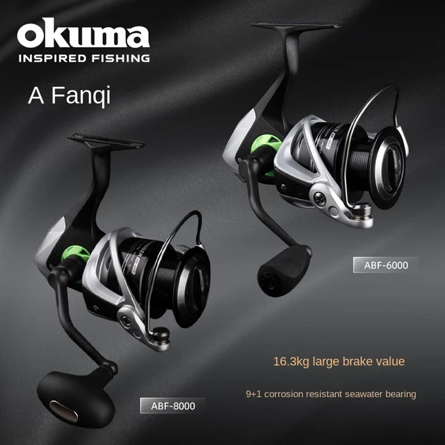 Okuma-AVENGER ABF6000 ABF8000 Spinning Reel - AliExpress