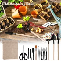 13PCS Succulent Plants Tool Set for Indoor Plant Home Garden Kit Black Potting Cactus Houseplant Cultivation Tool Gardenning Kit 2