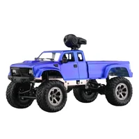 RC Car with 720P Wifi Camera Fayee FY002A 1/16 2.4G 4WD HD WIFI FPV Off-road Military Remote Control Truck W/LED Light RTR Toy 2