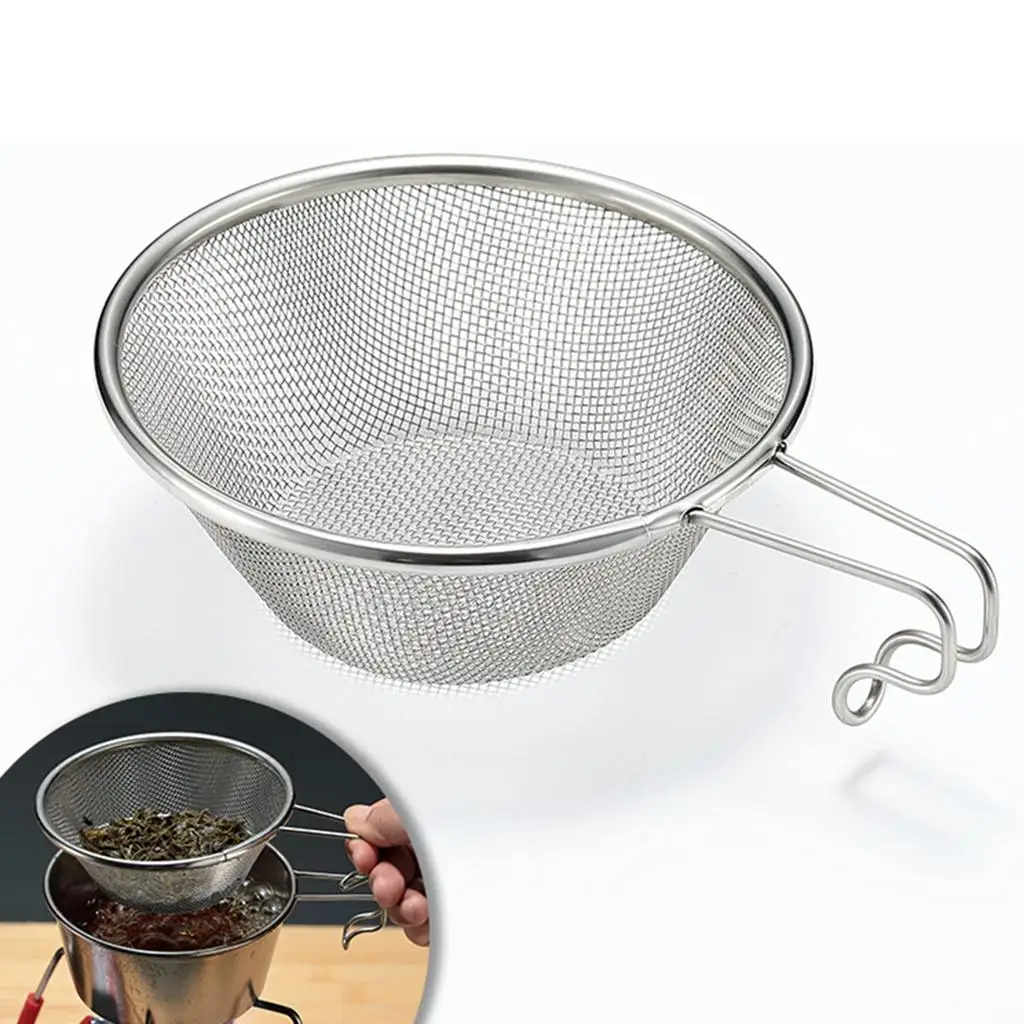 Fine Mesh Sieve Strainer Skimmer Spoon Wire Sieve Strainer for Tea
