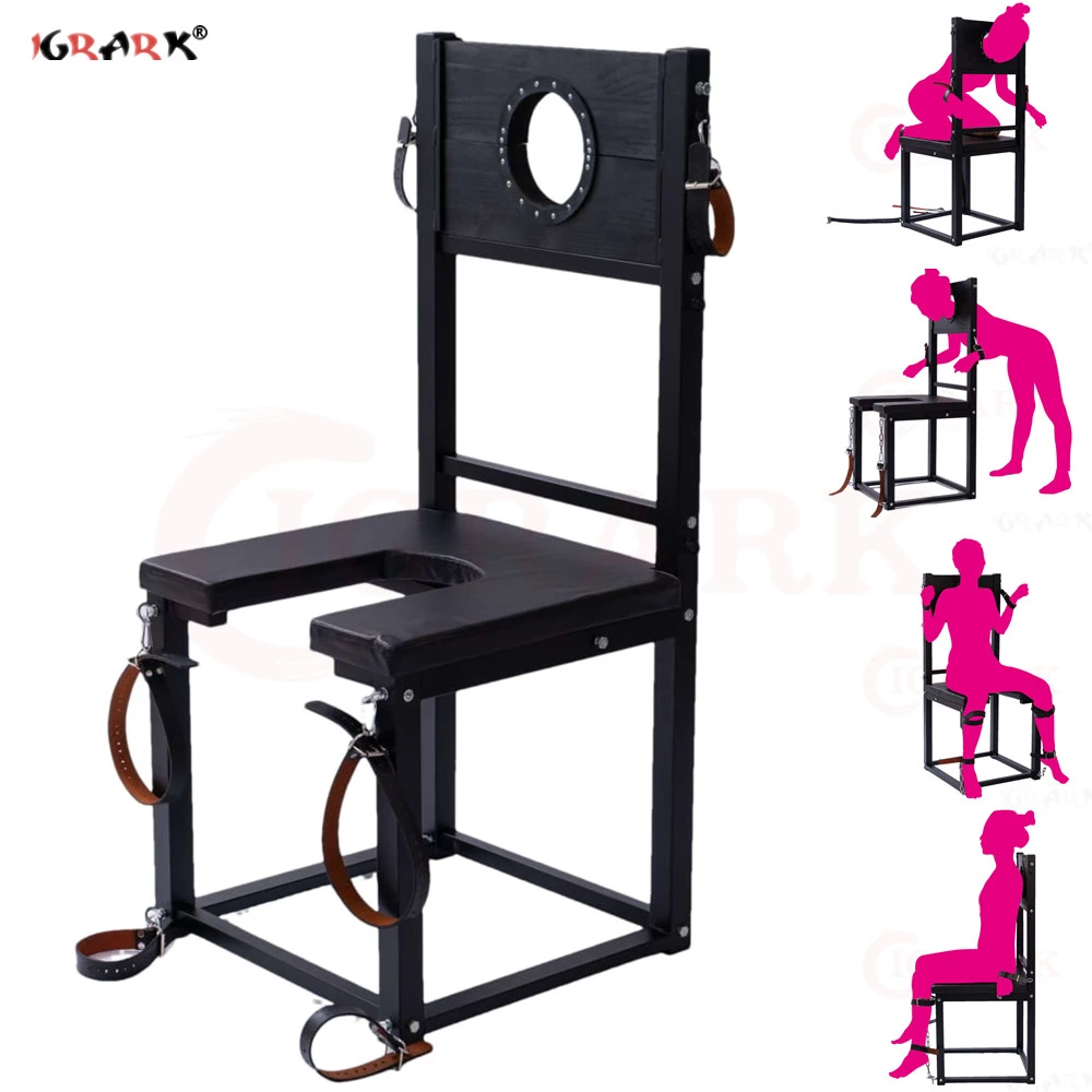 Wooden Shackles Bdsm Room Diy Bondage Frame Set Adjustment Props Sex Chair Furniture Toys For Couples Women Men Gay Adult Games - Sex Furniture picture