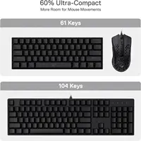 Redragon K630 Dragonborn 60% Wired RGB Hot-Swappable Gaming Keyboard, 61 Keys Compact Mechanical Keyboard - Image 5