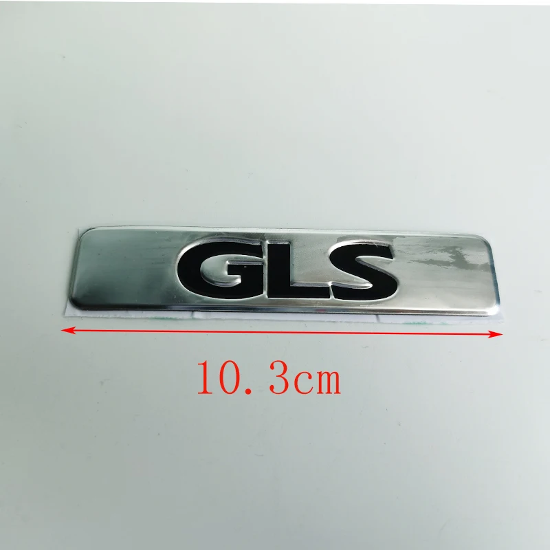 자동차 스티커 로고 1 개, 미쓰비시 파제로 v73 v87 v93 v97 용 3.8 V6 변위 레터 로고