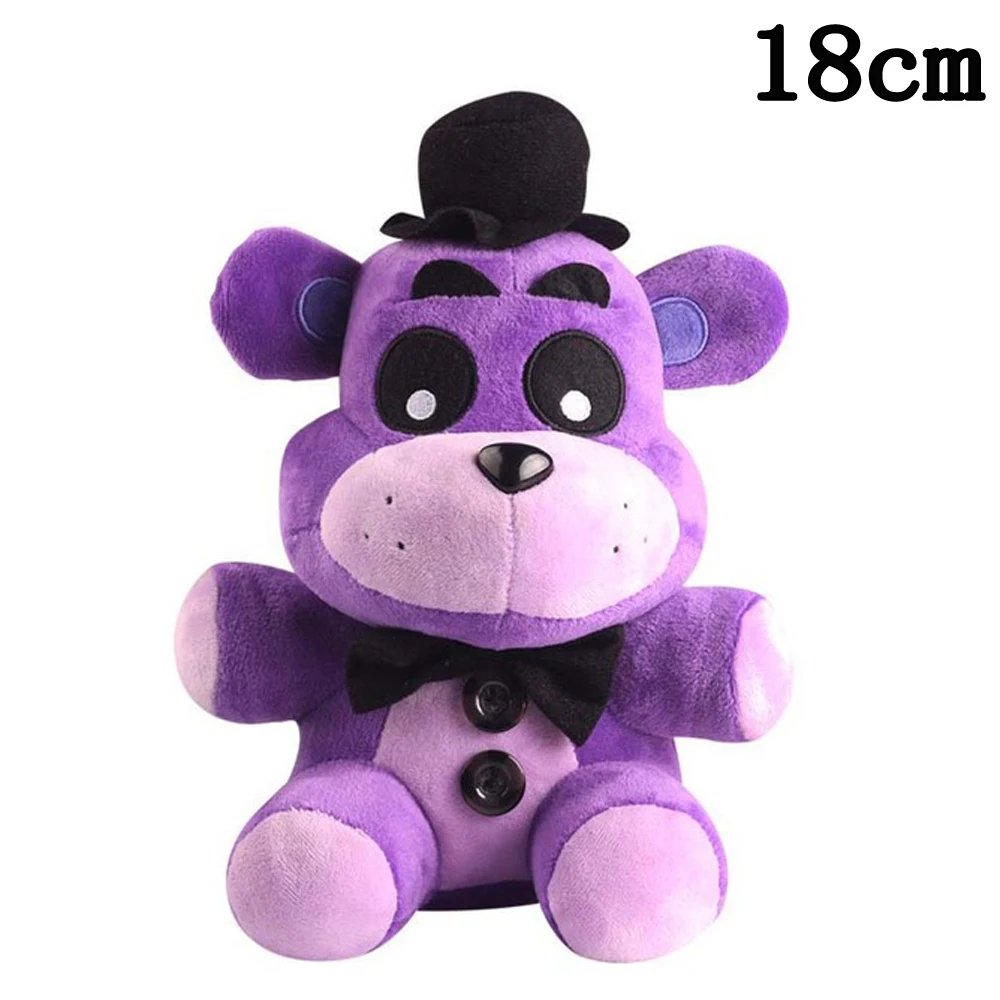 18cm FNAF Plush Toys Kawaii Freddys Animal Foxy Bonnie Bear Ribbit Stuffed  Plush Toys In Plush ​Birthday Gift for Kids - AliExpress