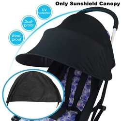 Baby Canopy Dust cover Oxford Cloth Black Windproof Stroller Sunshade Stroller Accessories Stroller Sunshield Baby Stroller