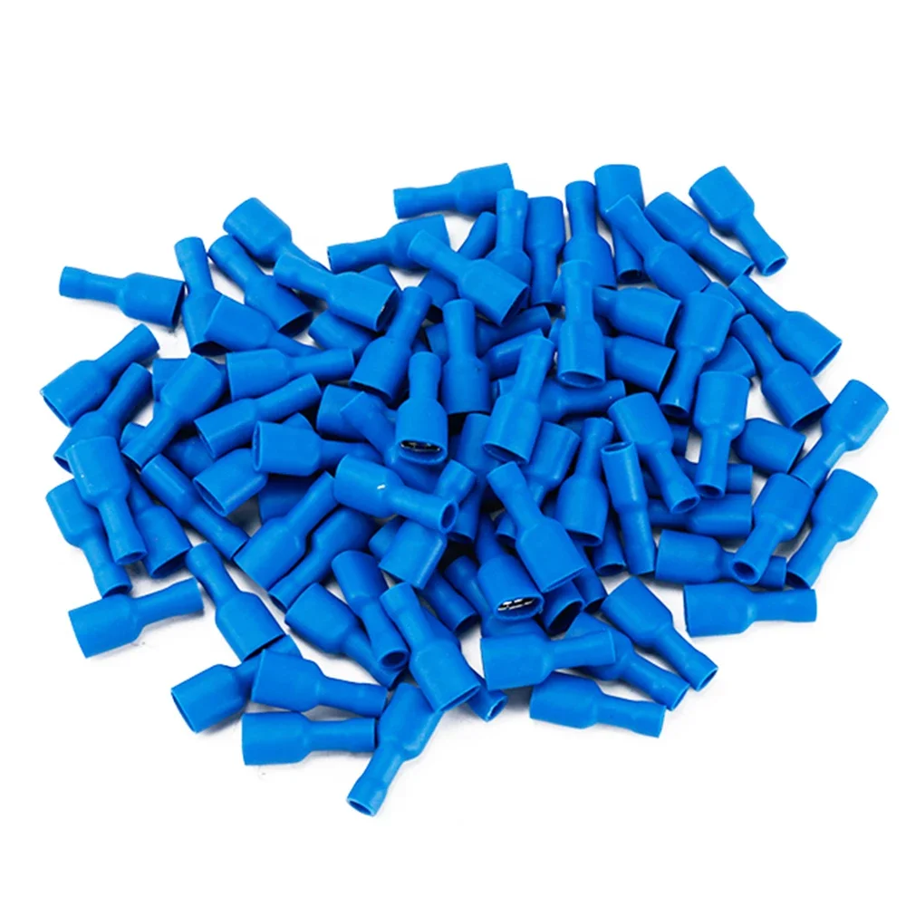60Pcs Spade Terminal Female Male Connector Lug Wire Terminal Butt Splice Terminals for Wire Crimp Connector Assortment