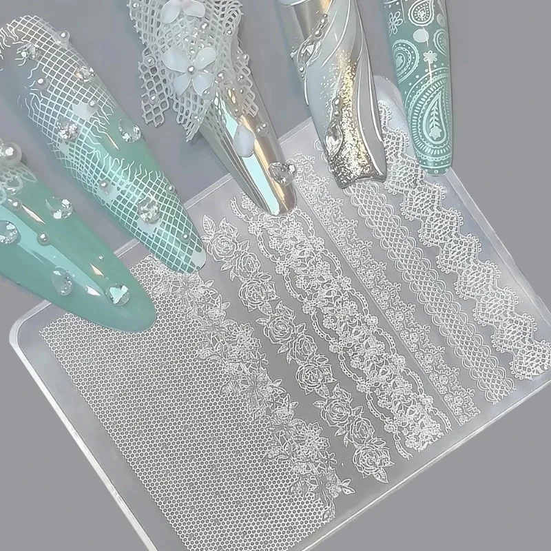 3D 바로크 천사 네일 몰드 실리콘 네일 아트 참 DIY 도구 템플릿 스탬핑 플레이트 매니큐어 간편 DIY 몰드 홈 크래프트용