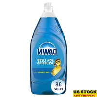 Ultra Dish Soap Liquid Concentrated Grease Removal 38oz Biodegradable Powerful Formula Safe