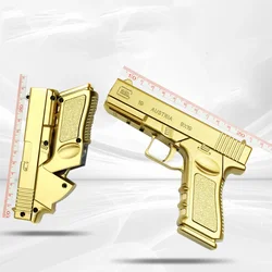 1PC Children Foldable Soft Bullet Gun Launch Soft Bullets Mini Model Pocket Boy Pistol Toys